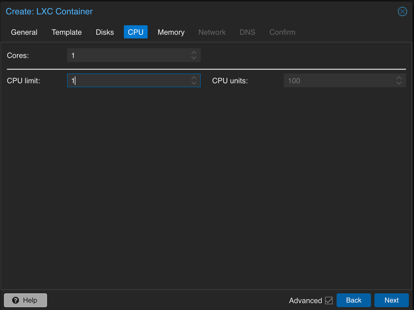 How to create Linux Containers in Proxmox