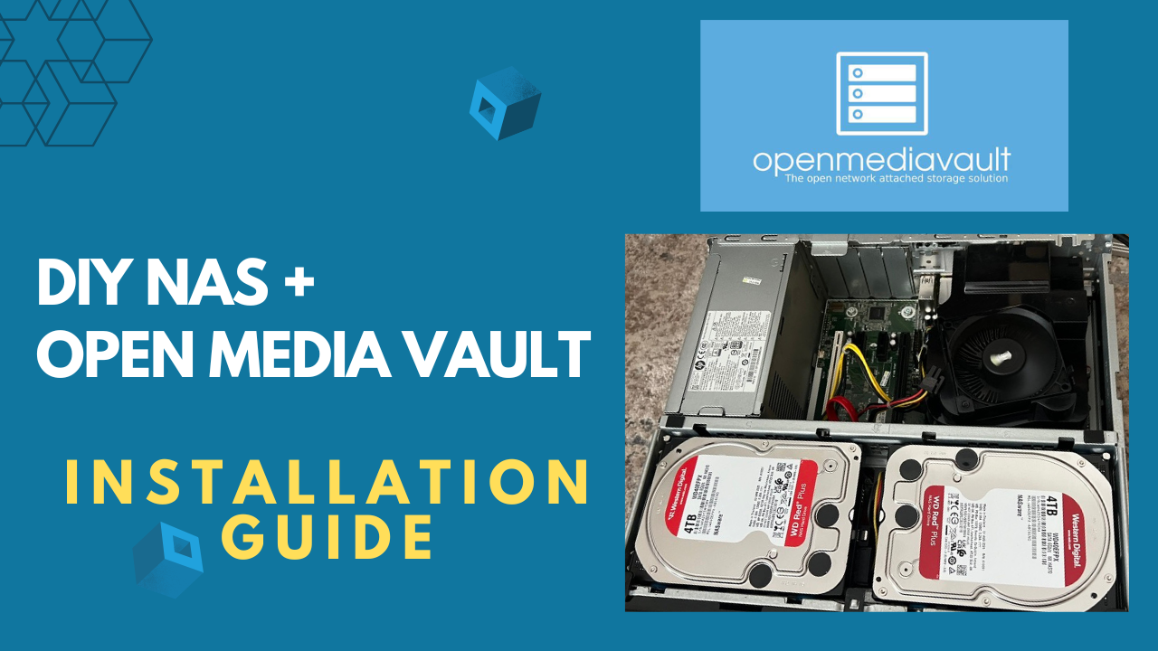 DIY NAS Setup with OpenMediaVault on Old Hardware