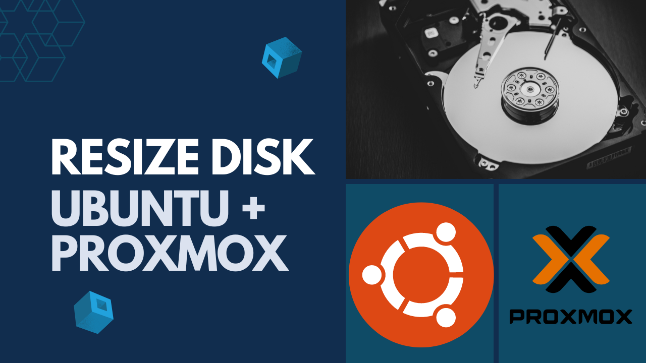 How to resize Ubuntu disk hosted on Proxmox