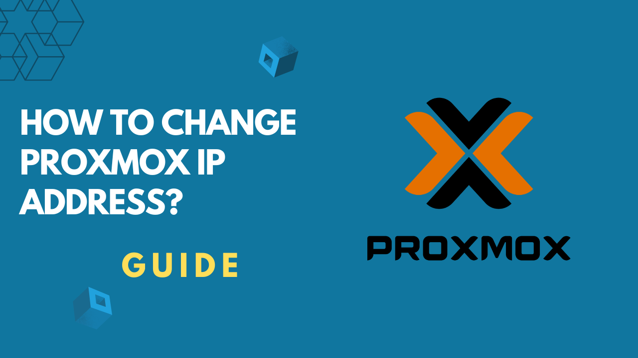 How to change Proxmox IP address